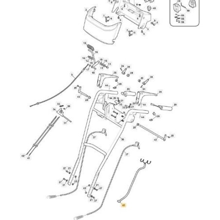 ORIGINAL STIGA SnTh HARNESS - 183040001/0 | Newgardenstore.eu