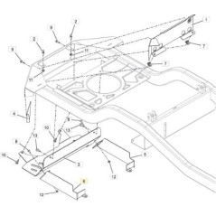 ORIGINAL STIGA BELT PROTECTION - 118830882/0 | Newgardenstore.eu