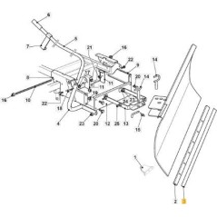 GUMMI 1150x80x15 ORIGINAL STIGA - 118802273/0
