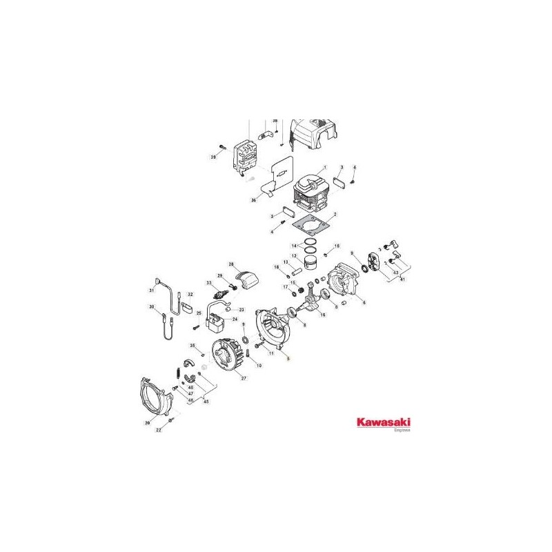 CARTER MOTEUR ORIGINAL STIGA - 118801822/0