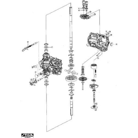 ORIGINAL STIGA ACCELERATOR CONTROL - 118551964/0 | Newgardenstore.eu