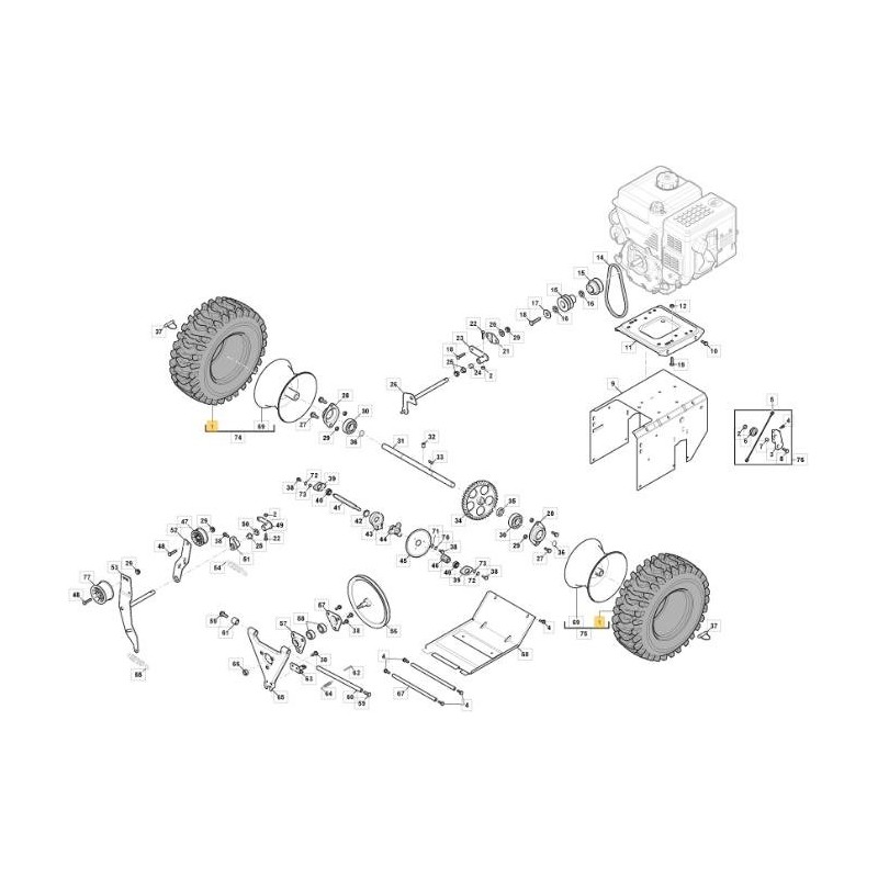 Rallonge tuyau HP renforcé ORIGINAL STIGA 8m - 1500-9022-01