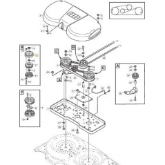 ORIGINAL STIGA RIEMENSCHEIBE – 1134-5601-01