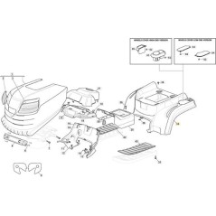 COPRIRUOTE COLORE NERO 901510 MP 84C ORIGINALE STIGA - 325110435/0