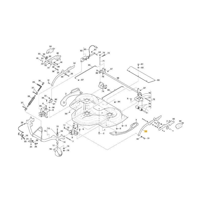 LINKER HEBEARM PIA.CD100QF VNGA ORIGINAL STIGA - 387106295/0