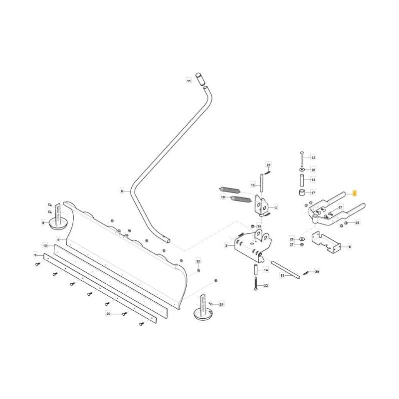 ORIGINAL STIGA-ANSCHLUSSPLATTE – 118890015/0