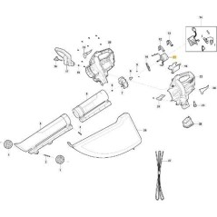 ORIGINAL STIGA BLV 20 Li S-A-MOTOR – 118805653/0 | Newgardenstore.eu