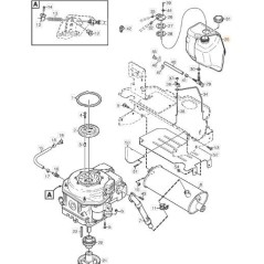 SERBATOIO CARBURANTE ORIGINALE STIGA - 1134-5938-02