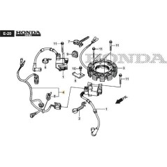 CABLAGGIO MOTORE ORIGINALE STIGA - 118552192/0