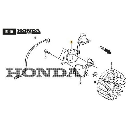 CONJUNTO DE BOBINA ELECTRÓNICA ORIGINAL STIGA - 118552163/0 | Newgardenstore.eu