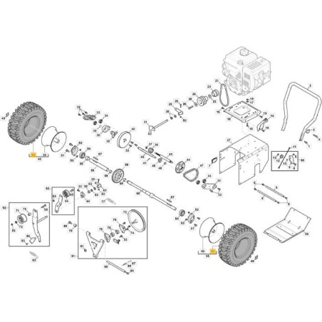 REIFEN - 16*4,8-8 ORIGINAL STIGA - 118820177/0 | Newgardenstore.eu