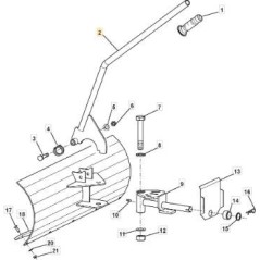 ORIGINAL STIGA BLADE BEWEGUNGSROHR – 118800294/0 | Newgardenstore.eu