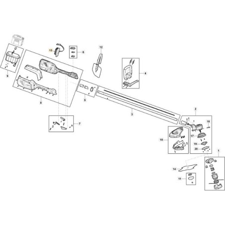 ELECTRONIC BOARD SBC 500 AE ORIGINAL STIGA - 118810808/0 | Newgardenstore.eu