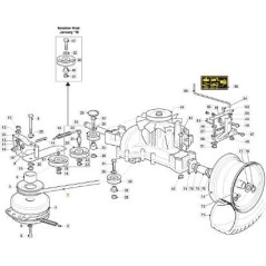 Keilriemengetriebe TC HE C53I ORIGINAL STIGA - 135062029/0