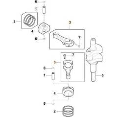 ORIGINAL STIGA ROD - 118550994/0 | Newgardenstore.eu