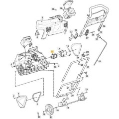 ORIGINAL STIGA ELECTRIC MOTOR - 118820589/0 | Newgardenstore.eu