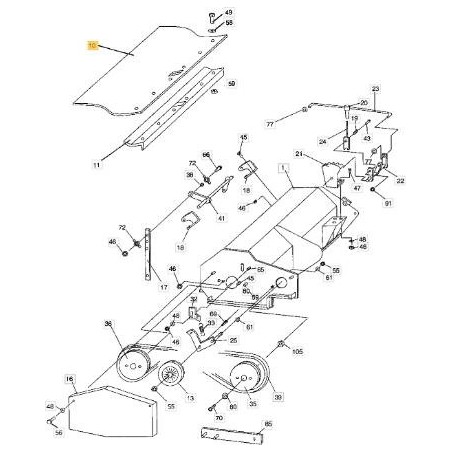 PROTECTION EN CAOUTCHOUC ORIGINALE STIGA - 1319-1710-01 | Newgardenstore.eu