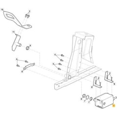 SENSOR DE PEDAL ER1-2 ORIGINAL STIGA - 118361049/0 | Newgardenstore.eu