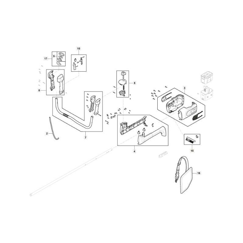 PCB BC 700 D LI 48 ORIGINALE STIGA - 118811301/0