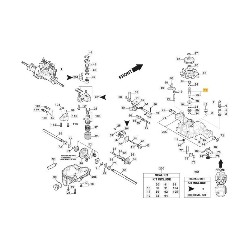 ALBERINO POMPA K574 ORIGINALE STIGA - 1139-1493-01