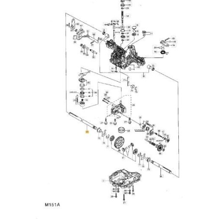 SEMIASSE-R ORIGINALE STIGA - 1139-1343-01 | Newgardenstore.eu
