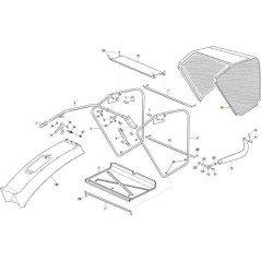 YELLOW GTM BASKET NET UPPER CAPE ORIGINAL STIGA - 118830693/0 | Newgardenstore.eu