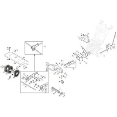 PLAQUE DE FIXATION ORIGINALE STIGA - 118820735/0