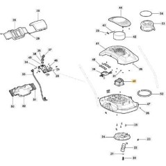 ELEKTROMOTOR T 300 Li 20 ORIGINAL STIGA - 118811452/0