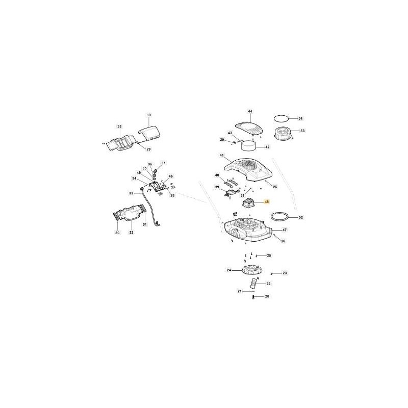 MOTORE ELETTRICO T 300 Li 20 ORIGINALE STIGA - 118811452/0