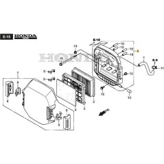 BASE FILTRO ARIA ORIGINALE STIGA - 118552033/0