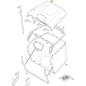 COPERTURA SACCO GIALLO 122410 MP 84/98 ORIGINALE STIGA - 325110439/2