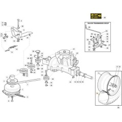 REIFEN 20X10.00-10 PLY4TL P519BWANDA ORIGINAL STIGA - 125590030/0 | Newgardenstore.eu
