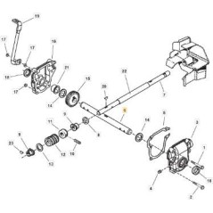 ORIGINAL STIGA SCHNECKENWELLE – 1812-2181-01