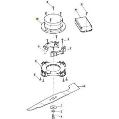 BATTERIE MOTEUR ÉLECTRIQUE 48V x SLM 340-380 ORIGINAL STIGA - 118563519/0