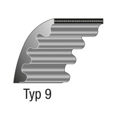 Cinghia dentata trattorino rasaerba tagliaerba STIGA 8-040 9585-0087-00