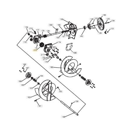 VIS À COURONNE S.F. ORIGINAL STIGA-1811-2463-01 | Newgardenstore.eu