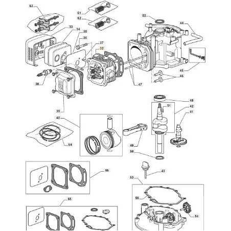 ZYLINDERKOPF _ TW00-00010-001 - ORIGINAL STIGA - 118550244/0 | Newgardenstore.eu