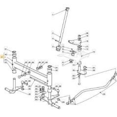 BILANCO. AVANTRENOCTF NJ102 15(RIC) ORIGINALE STIGA - 382034036/0