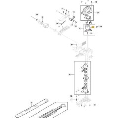 MOTOR ORIGINAL STIGA MH 900 LI 48 - 1188114668/0