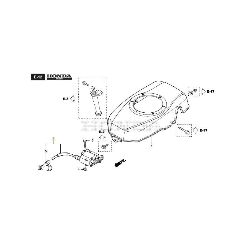 ORIGINAL STIGA ELECTRONIC COIL - 118551690/0