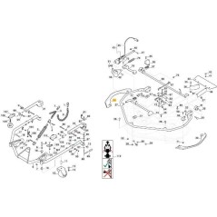 PROTECTION LATÉRALE DX CD-FM 125 VNGA ORIGINAL STIGA - 387603351/0 | Newgardenstore.eu