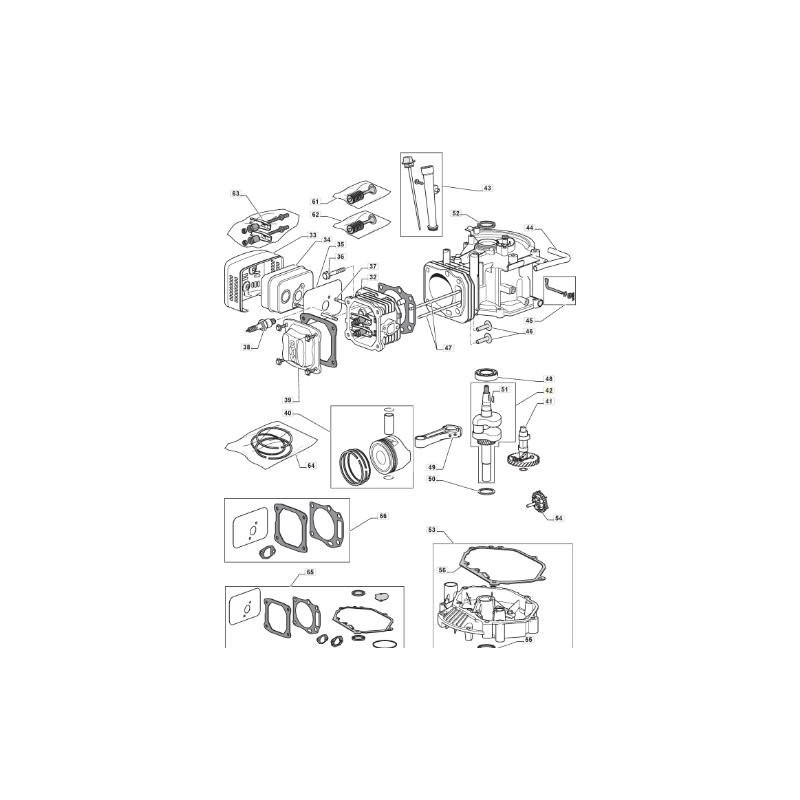 CRANKSHAFT _ 130290108-0001 ORIGINAL STIGA - 118550282/0