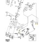 HYDRAULIC HOSE (1400 MM) ORIGINAL STIGA - 1134-4228-01