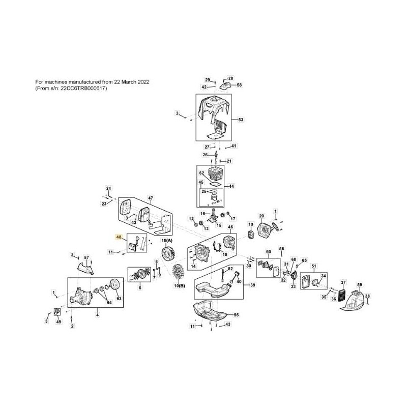 EL SBC COIL KIT 646-656_NON-EEM ORIGINAL STIGA - 118805726/0