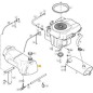 Serbatoio carburante trattorino tagliaerba ORIGINALE STIGA 1134-5644-01