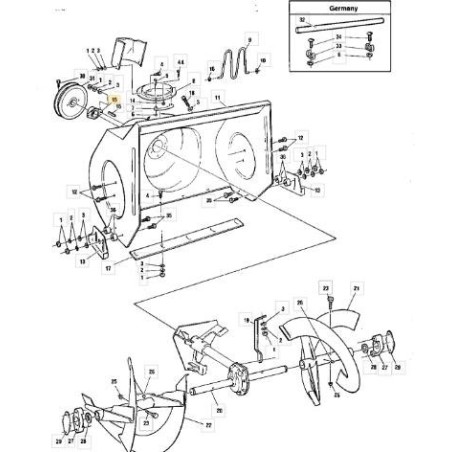 CUSCINETTO (-89) ORIGINALE STIGA - 1812-0883-01 | Newgardenstore.eu