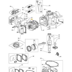 ZYLINDERKOPF _ TW00-00027-001 - ORIGINAL STIGA - 118550245/0 | Newgardenstore.eu
