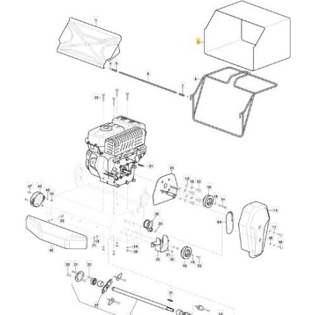 SAC DE COLLECTION ORIGINAL STIGA - 118810246/0 | Newgardenstore.eu