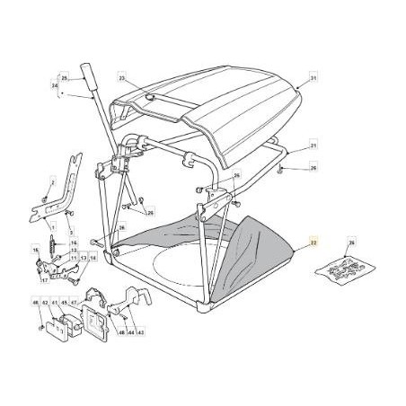 CONF. SAC NOIR NJ92 L'ORIGINAL STIGA - 182105973/0 | Newgardenstore.eu