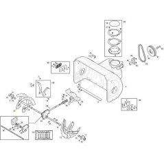 RIGHT AUGER - ST4262P / ST5262P ORIGINAL STIGA - 118820148/1 | Newgardenstore.eu